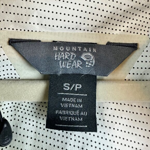 Mountain Hardwear Zip Jacket Mens Size S Windbreaker Active Hiking Camping - Picture 9 of 13